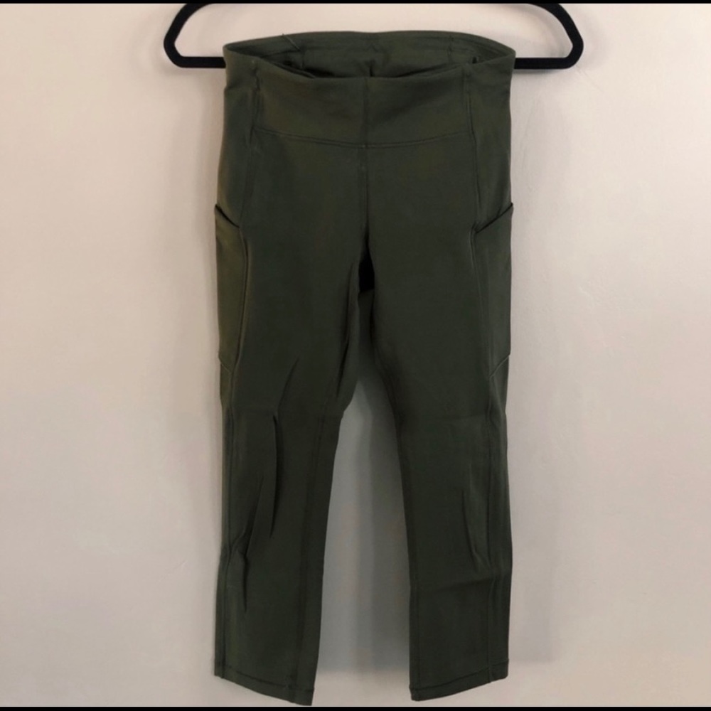 Lululemon Leggings (army green)